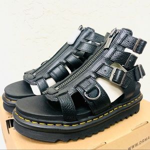 Dr. Martens Olson Zipped Leather Sandal